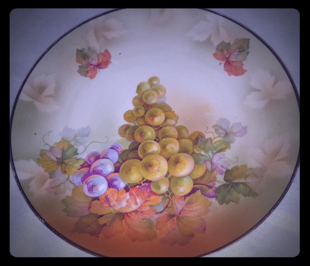 MZ Austria plate| Vtg| ca. 1886| 9/10